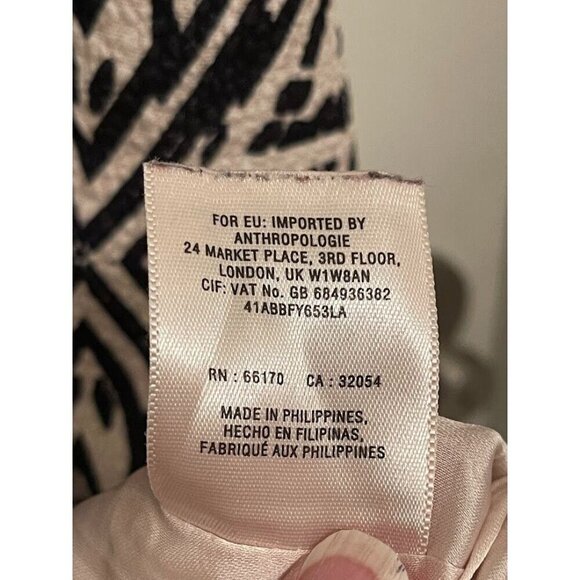 Maeve Anthropologie Geometric Print Sleeveless Dress WOMEN'S Size 4 KNEE LENTGH - Picture 6 of 16